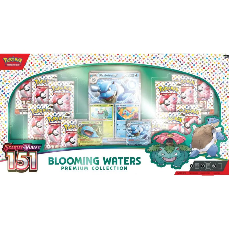 Pokemon TCG Scarlet & Violet 151 Blooming Waters - 12 Packs