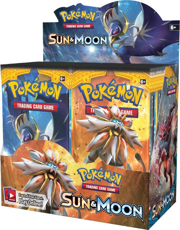 Pokemon TCG Sun & Moon Booster Box - 36 Packs