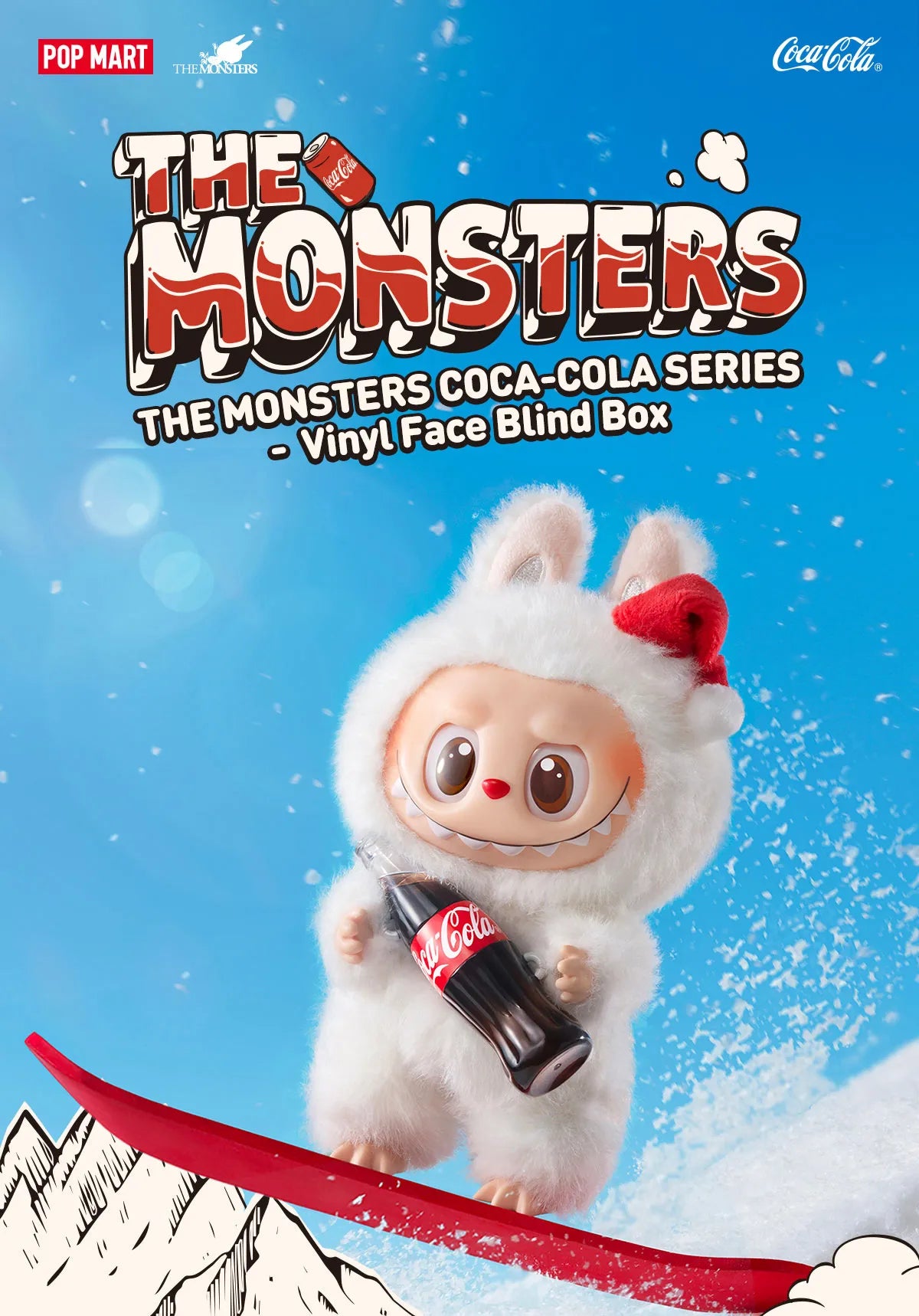 Pop Mart Labubu The Monsters Coca Cola Series Vinyl Face Blind Box Authentic