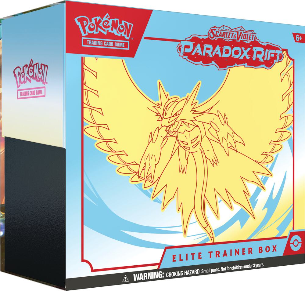 Pokemon TCG Scarlet & Violet Paradox Rift Elite Trainer Box - 9 Packs