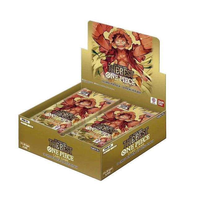 One Piece TCG PRB01 The Best Premium Booster Box - 20 Packs
