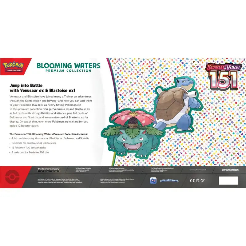 Pokemon TCG Scarlet & Violet 151 Blooming Waters - 12 Packs