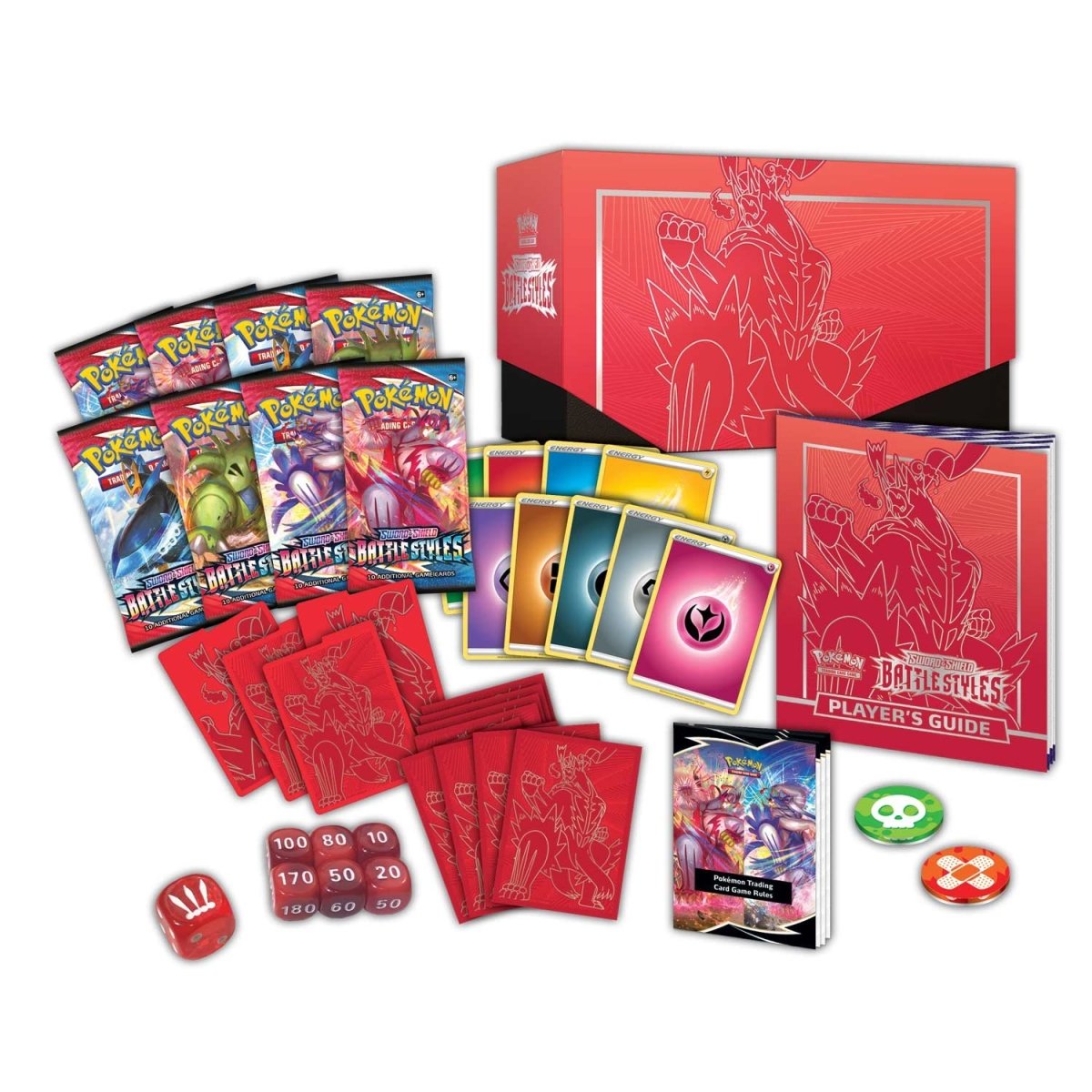 Pokemon TCG Sword & Shield Battle Styles Elite Trainer Box - 8 Packs