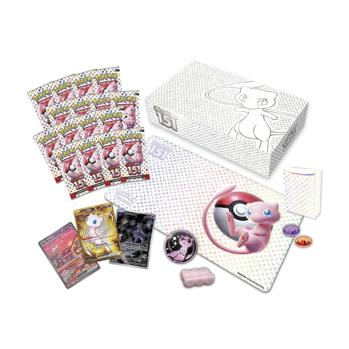 Pokemon TCG Scarlet & Violet 151 Ultra Premium Collection UPC - 16 Packs