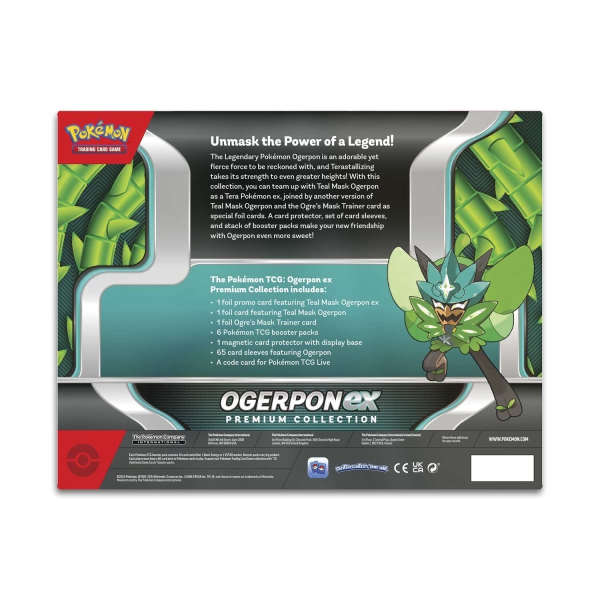 Pokemon TCG Ogerpon EX Premium Collection Box