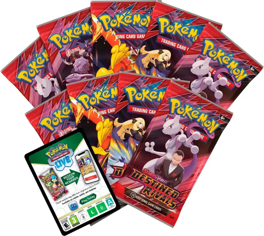 Pokemon TCG Scarlet & Violet Destined Rivals Elite Trainer Box - 9 Packs