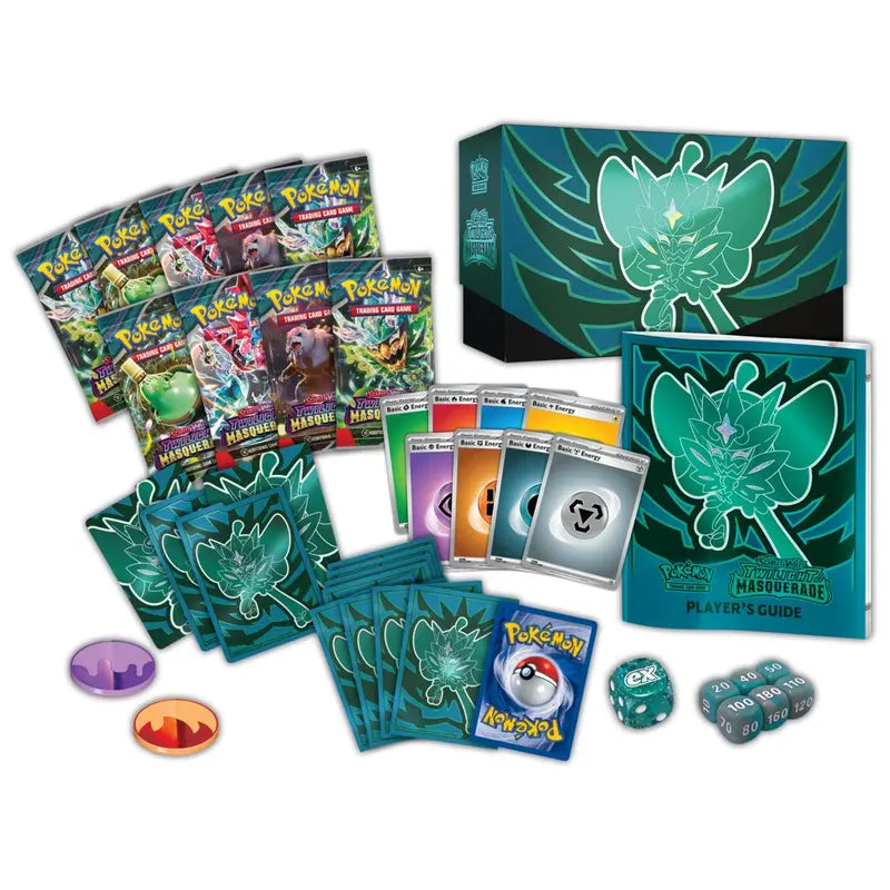Pokemon TCG Scarlet & Violet Twilight Masquerade Elite Trainer Box - 9 Packs