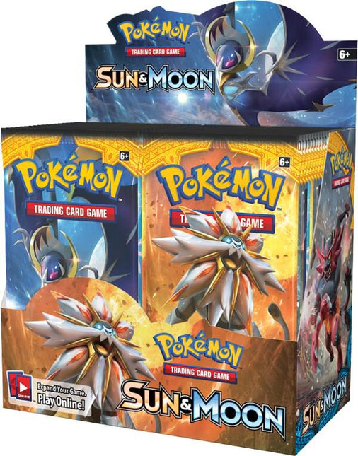 Pokemon TCG Sun & Moon Booster Box - 36 Packs