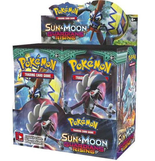 Pokemon TCG Sun & Moon Guardians Rising Booster Box - 36 Packs