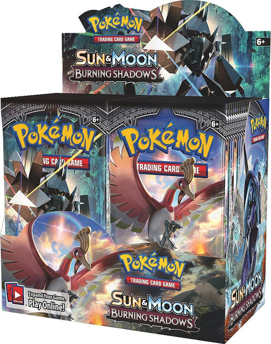 Pokemon TCG Sun & Moon Burning Shadows Booster Box - 36 Packs