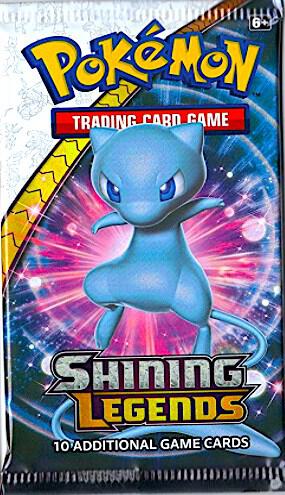 Pokemon TCG Sun & Moon Shining Legends Booster Pack