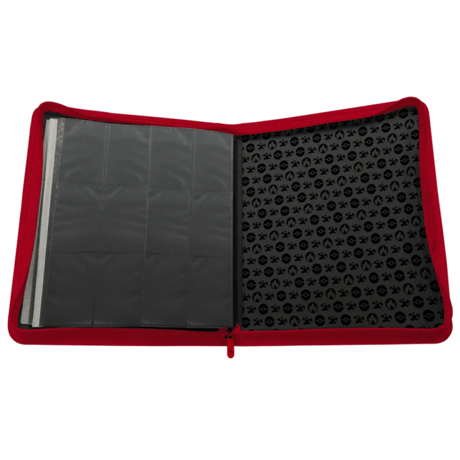 Ultra PRO Elite Series Charizard 12-Pocket Zippered PRO-Binder, Holds 480 Standard Size Cards