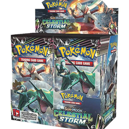 Pokemon TCG Sun & Moon Celestial Storm Booster Box - 36 Packs