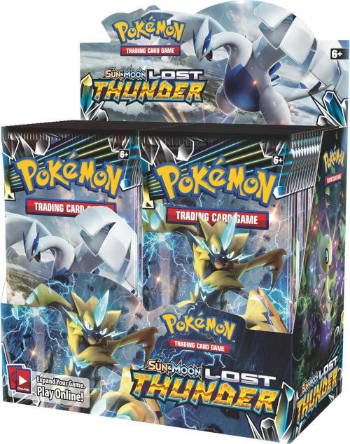 Pokemon TCG Sun & Moon Lost Thunder Booster Box - 36 Packs