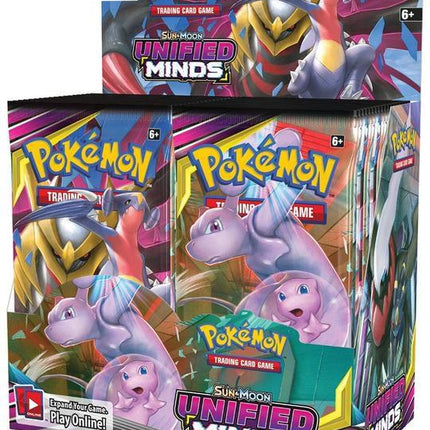 Pokemon TCG Sun & Moon Unified Minds Booster Box - 36 Packs