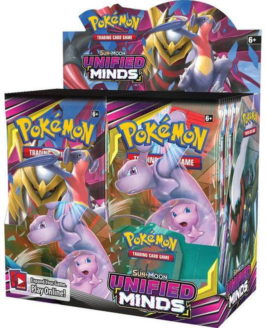 Pokemon TCG Sun & Moon Unified Minds Booster Box - 36 Packs