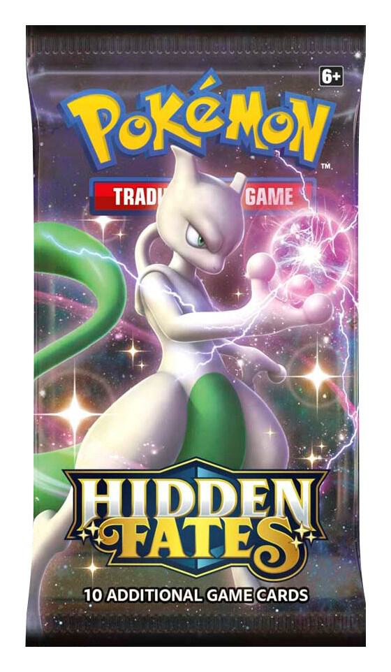 Pokemon TCG Sun & Moon Hidden Fates Booster Pack