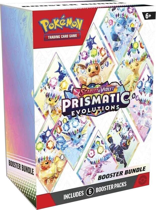 Prismatic Evolutions Booster Bundle 6 packs