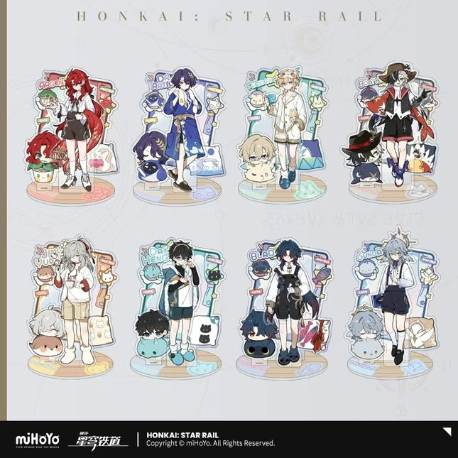 Honkai Star Rail Boy's Dormitory Series Vol. 2 Acrylic Standees Official Merchendise PREORDER