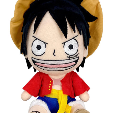 One Piece - Zou Arc Monkey D. Luffy Sitting Plush 7"H