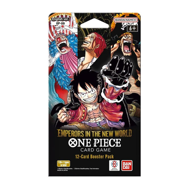 One Piece TCG OP09 Emperors in the New World Sleeved Booster Pack