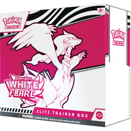 Pokemon TCG Scarlet & Violet Black Bolt / White Flare Elite Trainer Box - 9 Packs