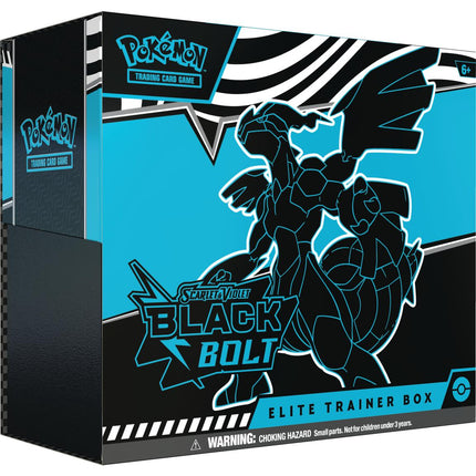 Pokemon TCG Scarlet & Violet Black Bolt / White Flare Elite Trainer Box - 9 Packs