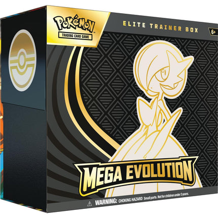 Pokemon TCG Mega Evolution Elite Trainer Box ETB - 9 Booster Packs