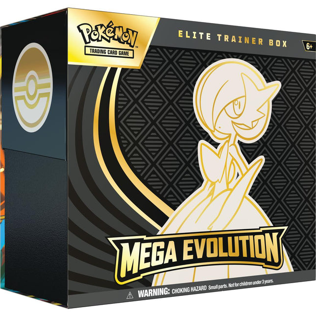 Pokemon TCG Mega Evolution Elite Trainer Box ETB - 9 Booster Packs