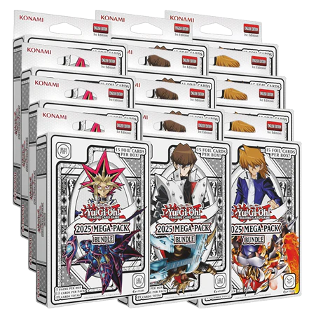 Yugioh 2025 Mega Pack Bundle (3 booster packs)