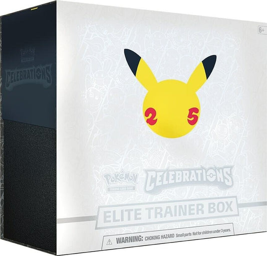 Pokemon TCG Sword & Shield Celebrations Elite Trainer Box - 10 Packs