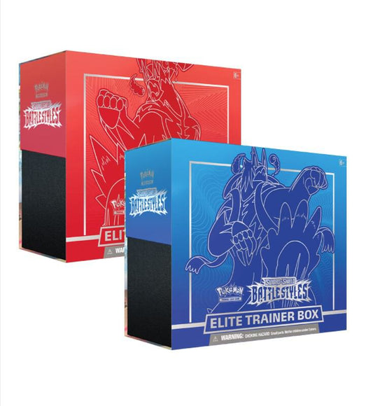 Pokemon TCG Sword & Shield Battle Styles Elite Trainer Box - 8 Packs