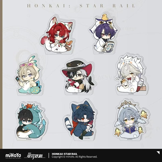 Honkai Star Rail Boy's Dormitory Series Vol. 2 Acrylic Mini Standees Official Merchendise PREORDER