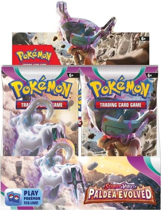 Pokemon TCG Scarlet & Violet Paldea Evolved Booster Box - 36 Packs