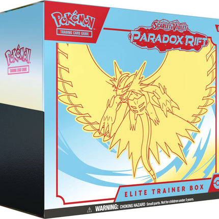 Pokemon TCG Scarlet & Violet Paradox Rift Elite Trainer Box - 9 Packs