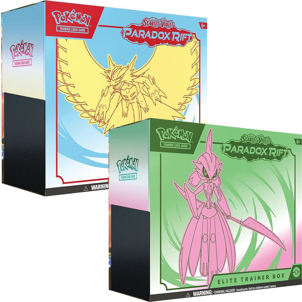 Pokemon TCG Scarlet & Violet Paradox Rift Elite Trainer Box - 9 Packs