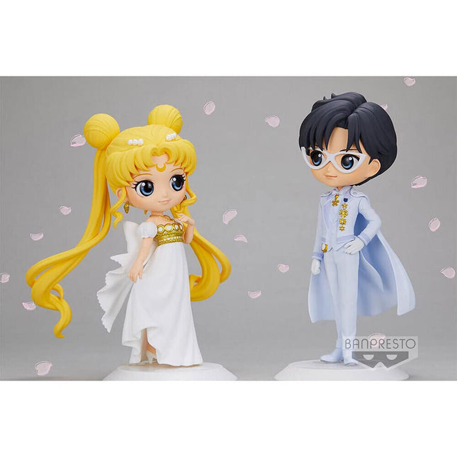 Guardian Sailor Moon Eternal The Movie Princess Serenity (Version A) Statue Q, Pretty, Q Posket, Banpresto figure, 5.5" tall