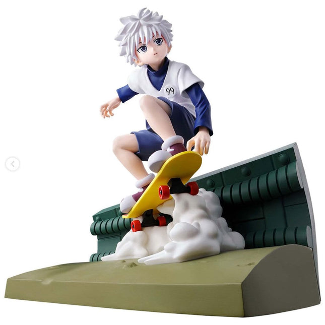 x Hunter Killua, Bandai Spirits Memorable Saga, Hunter, Banpresto figure, 5.5" tall