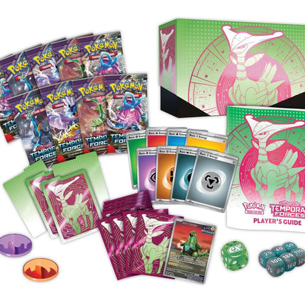 Pokemon TCG Scarlet & Violet Temporal Forces Elite Trainer Box - 9 Packs