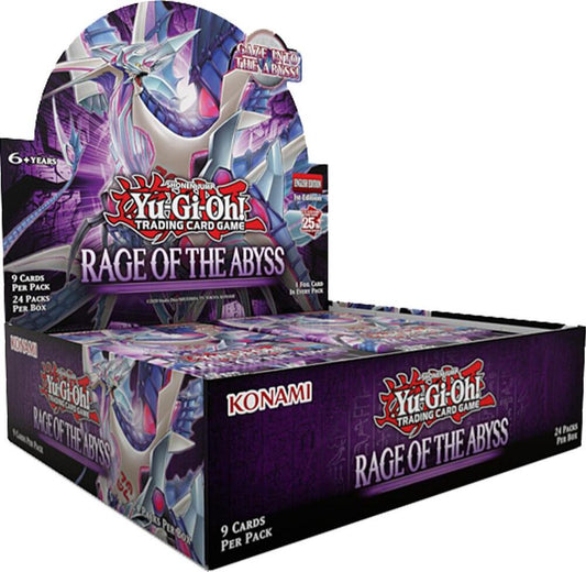 Yugioh TCG Rage of the Abyss Booster Box - 24 Packs