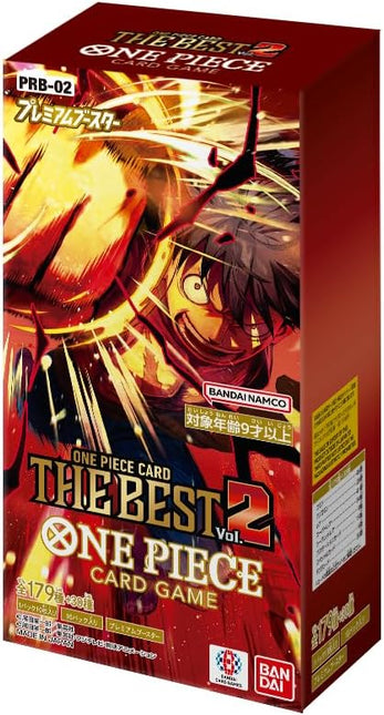 One Piece Card Game: The Best Vol. 2 (PRB-02) Booster Box - Japanese