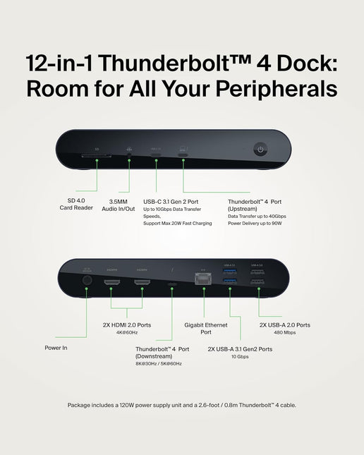 Pro Thunderbolt 4 Dock