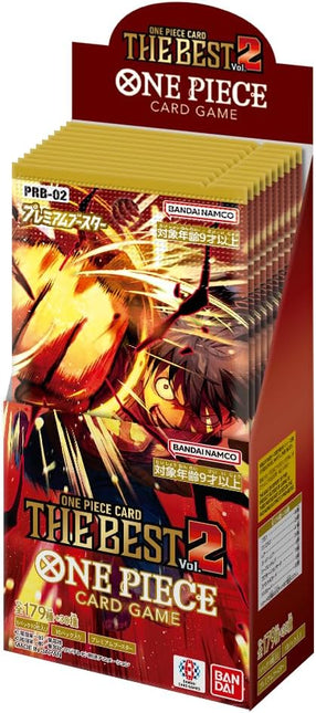One Piece Card Game: The Best Vol. 2 (PRB-02) Booster Box - Japanese