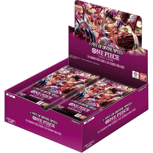 One Piece TCG OP11 A Fist of Divine Speed Booster Box - 24 Booster Box
