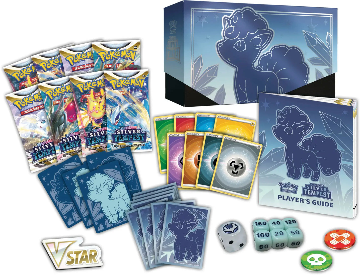 Pokemon TCG Sword & Shield Silver Tempest Elite Trainer Box - 9 Packs