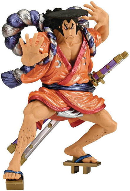 Piece Kouzuki Oden Special ver. (ver. B), Bandai Spirits King of, One, King of Artist, Banpresto figure, 6.7" tall