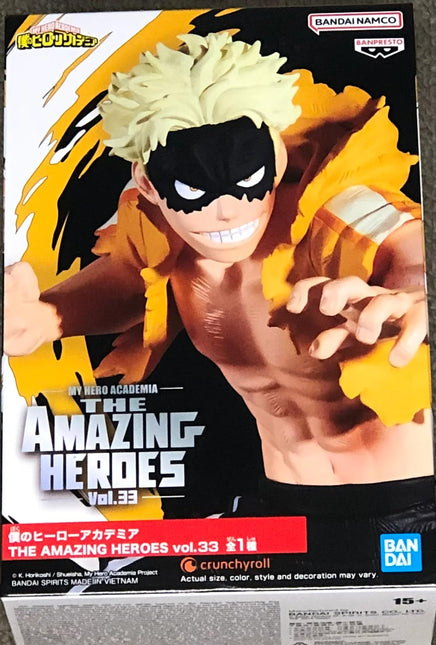 Hero Academia The Taishiro Toyomitsu (MHA) Medium Amazing Heroes Vol., My, Amazing Heroes Vol. 33, Banpresto figure, 5.5" tall