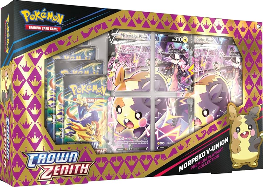 Pokemon TCG Crown Zenith Morpeko V-Union Premium Treasures Collection