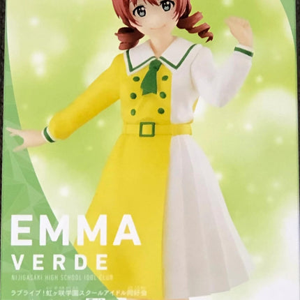 Live! Nijigasaki High School Idol Club Emma, Love, Banpresto figure, 6.7" tall