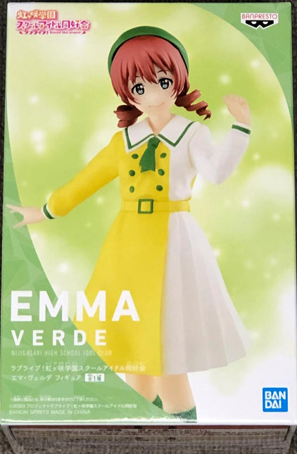 Live! Nijigasaki High School Idol Club Emma, Love, Banpresto figure, 6.7" tall